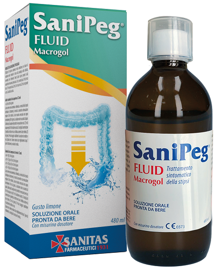 SANIPEG FLUID MACROGOL 480 ML - farmaidea24.com