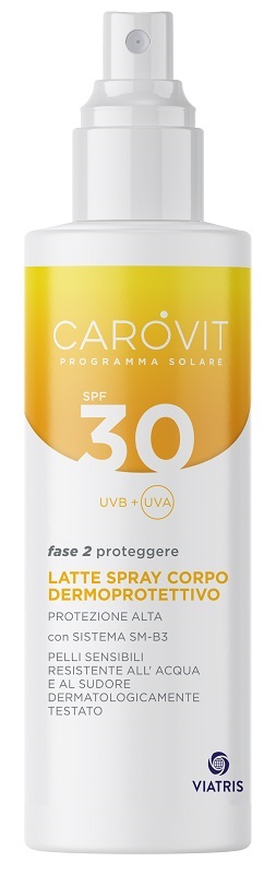 CAROVIT PROGRAMMA SOLARE LATTE CORPO SPF30 200 ML - farmaidea24.com