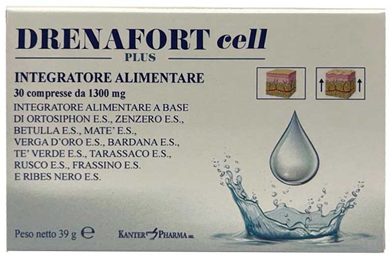DRENAFORT CELL PLUS 30 COMPRESSE - farmaidea24.com