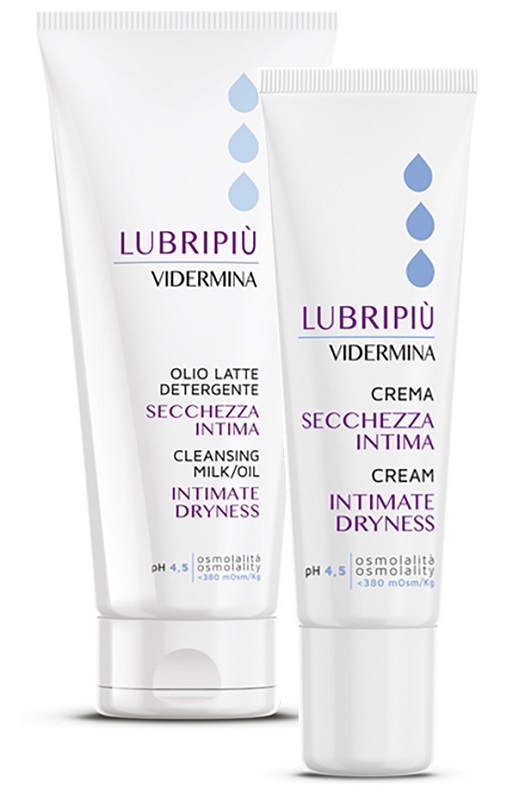 VIDERMINA LUBRIPIU' OLIO LATTE 200 ML + CREMA LUBRIFICANTE 30 ML - farmaidea24.com
