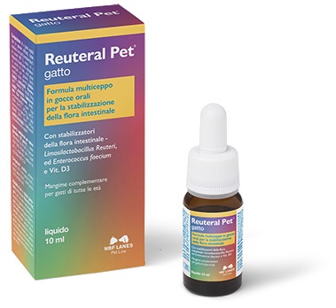 REUTERAL PET GATTO GOCCE 10 ML - farmaidea24.com