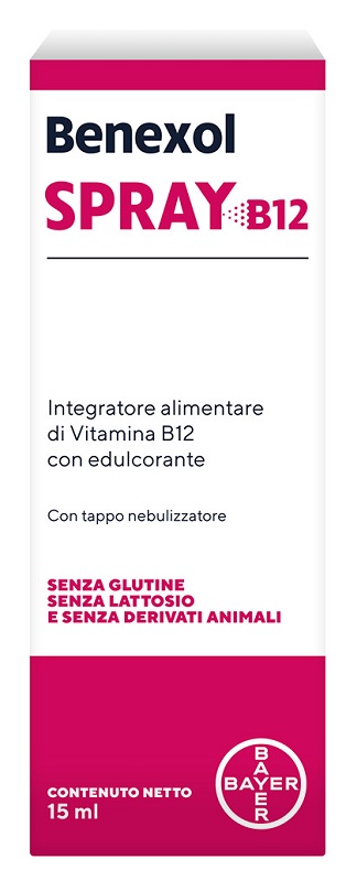 BENEXOL SPRAY B12 15 ML - farmaidea24.com
