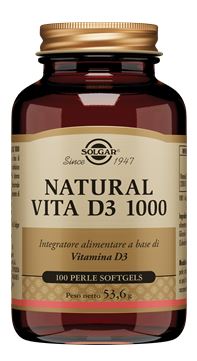 NATURAL VITA D3 1000 100 PERLE SOFTGEL - farmaidea24.com