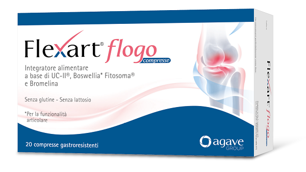 FLEXART FLOGO 20 COMPRESSE GASTRORESISTENTI - farmaidea24.com