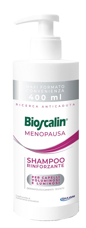 BIOSCALIN MENOPAUSA SHAMPOO RINFORZANTE 400 ML - farmaidea24.com