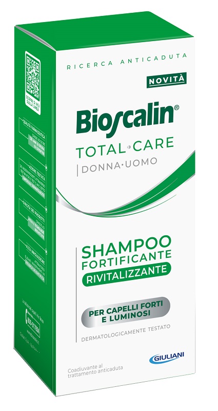 BIOSCALIN TOTAL CARE SHAMPOO FORTIFICANTE RIVITALIZZANTE 200 ML - farmaidea24.com