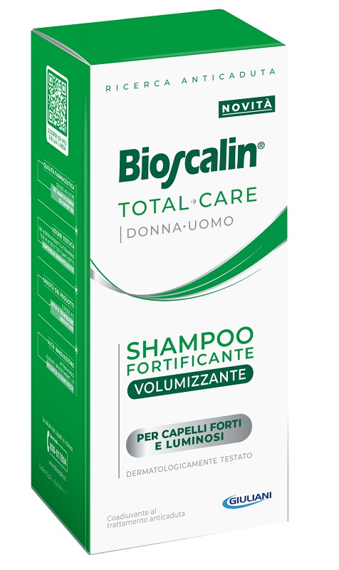 BIOSCALIN TOTAL CARE SHAMPOO FORTIFICANTE VOLUMIZZANTE 200 ML - farmaidea24.com