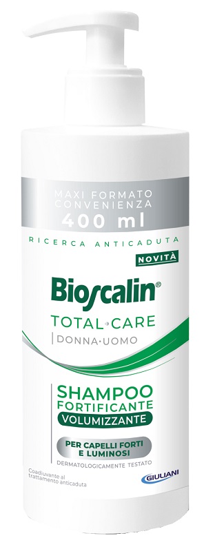 BIOSCALIN TOTAL CARE SHAMPOO FORTIFICANTE VOLUMIZZANTE 400 ML - farmaidea24.com