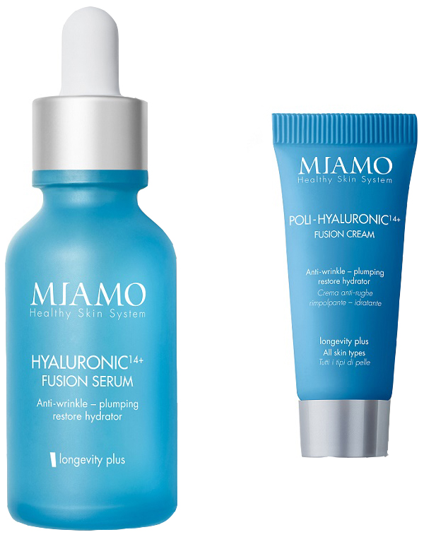 MIAMO HYALURONIC14+FUSION SERUM BUNDLE SERUM 30 ML + CREAM 5 ML - farmaidea24.com