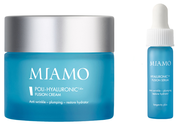 MIAMO POLI HYALURONIC14+ FUSION CREAM BUNDLE CREAM 50 ML + SERUM 4 ML - farmaidea24.com