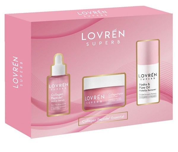 LOVREN SUBERB COLLAGEN THERAPY BOX 1 HPO 30 ML + 1 SIERO 30 ML + 1 CREMA COLLAGENPEPTIDE 50 ML - farmaidea24.com
