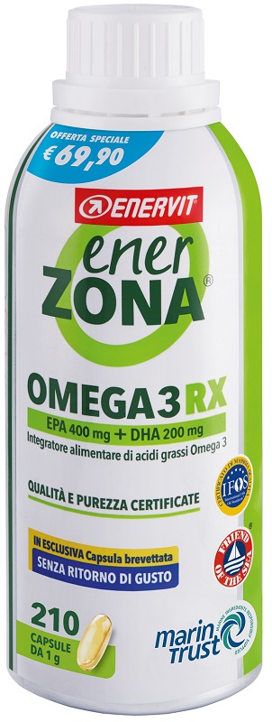 ENERZONA OMEGA 3RX 210 CAPSULE 1 G OFFERTA SPECIALE - farmaidea24.com