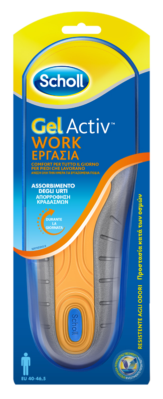 SCHOLL GEL ACTIV WORK UOMO - farmaidea24.com