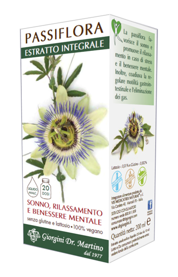 PASSIFLORA ESTRATTO INTEGRALE 200 ML - farmaidea24.com