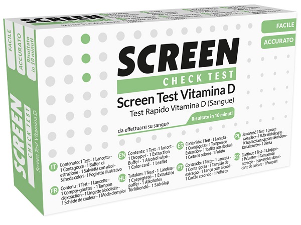 SCREEN TEST RAPIDO 25-IDROSSIVITAMINA D PUNGIDITO 1 PEZZO - farmaidea24.com
