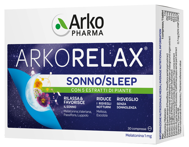 ARKORELAX SONNO 30 COMPRESSE - farmaidea24.com