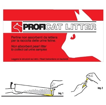 PROFICAT LITTER GRANULATO PRELIEVO URINE GATTI 200 G - farmaidea24.com