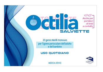 OCTILIA SALVIETTE PERIOCULARI 20 GARZE - farmaidea24.com