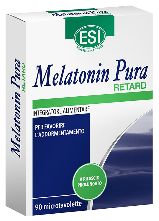 ESI MELATONIN PURA RETARD 90 MICROTAVOLETTE - farmaidea24.com