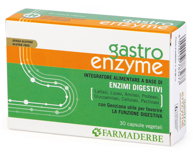 GASTRO ENZYME 30 CAPSULE VEGETALI - farmaidea24.com