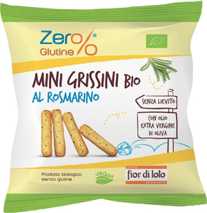 MINI GRISSINI AL ROSMARINO BIO MONOPORZIONE 30 G - farmaidea24.com