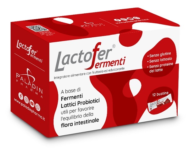LACTOFER FERMENTI 12 BUSTINE OROSOLUBILI - farmaidea24.com