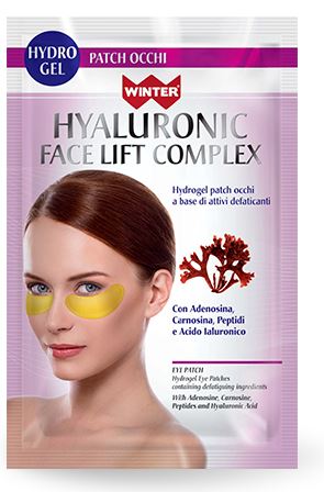 WINTER HYALURONIC FACE LIFT COMPLEX PATCH OCCHI RUGHE OCCHIAIE 2 PEZZI DA 1,5 G - farmaidea24.com