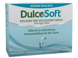 DULCOSOFT POLVERE PER SOLUZIONE ORALE 20 BUSTINE - farmaidea24.com