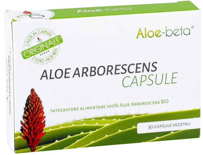 ALOE BETA 30 CAPSULE ALOE ARBORESCENS - farmaidea24.com