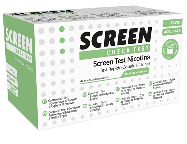 SCREEN TEST NICOTINA/COTININA URINA - farmaidea24.com