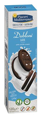PIACERI MEDITERRANEI DOBLONI DARK 120 G - farmaidea24.com