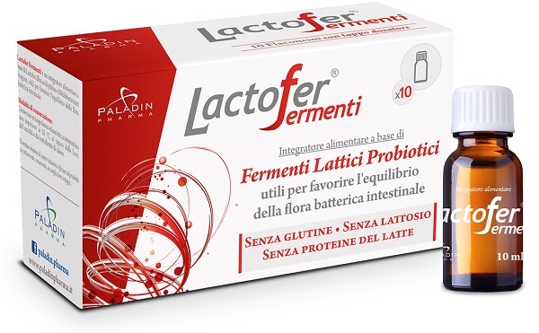 LACTOFER FERMENTI 10 FLACONCINI 10 ML - farmaidea24.com