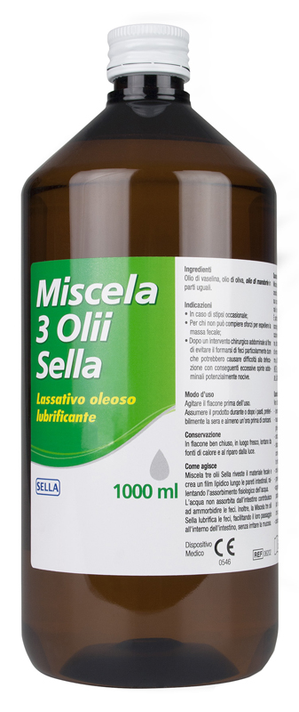MISCELA 3 OLII LASSATIVO 1 LITRO MD - farmaidea24.com