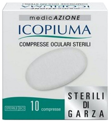 COMPRESSE OCULARI ADESIVE STERILI 10 PEZZI - farmaidea24.com