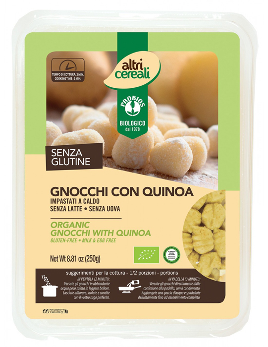 ALTRICEREALI GNOCCHI CON QUINOA 250 G - farmaidea24.com