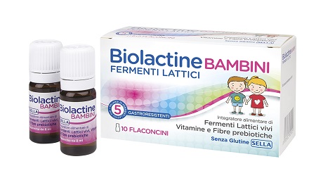 BIOLACTINE BAMBINI 10 FLACONCINI 8 ML - farmaidea24.com