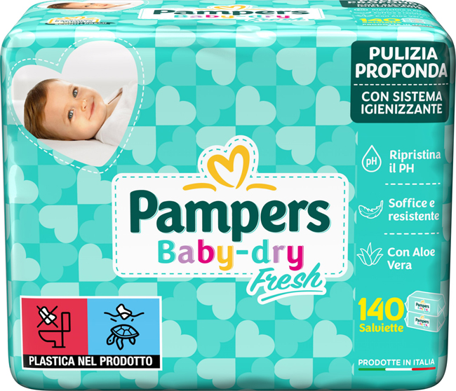 BABY FRESH FORMULA ESCLUSIVA 140 PEZZI - farmaidea24.com