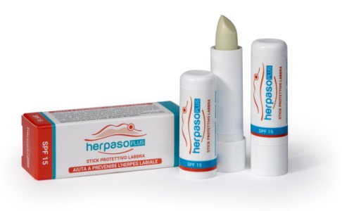 HERPASO PLUS SPF15 STICK PROTETTIVO LABBRA - farmaidea24.com