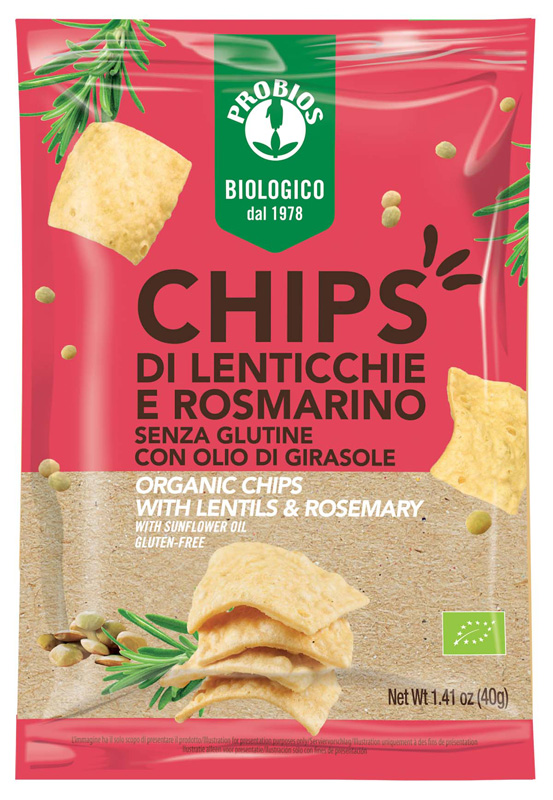 PROBIOS CHIPS DI LENTICCHIE ROSMARINO - farmaidea24.com