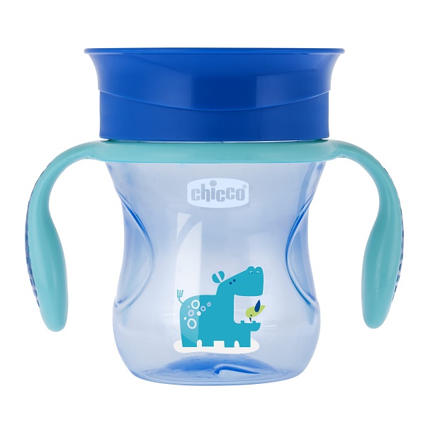 CHICCO TAZZA PERFECT 360 AZZURRA 12 MESI - farmaidea24.com