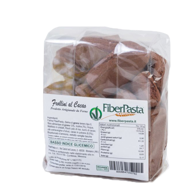 FIBERPASTA FROLLINI AL CACAO 250 G - farmaidea24.com