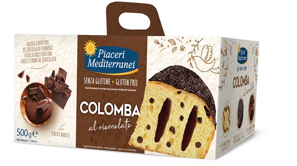 PIACERI MEDITERRANEI COLOMBA CIOCCOLATO 500 G - farmaidea24.com