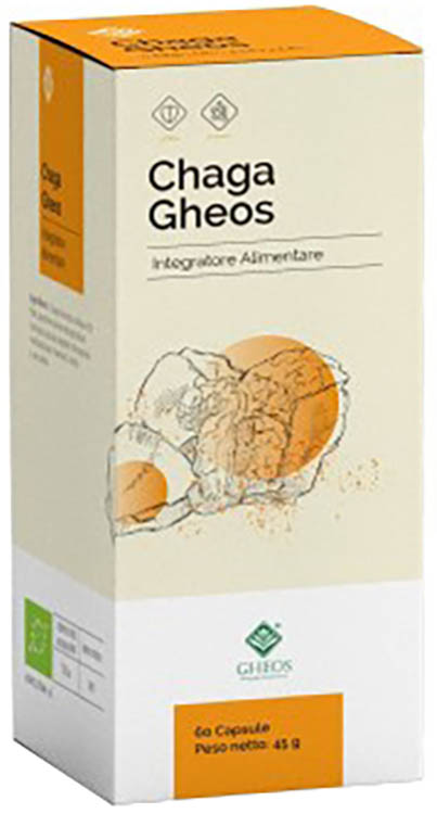 CHAGA GHEOS 60 CAPSULE 750 MG - farmaidea24.com