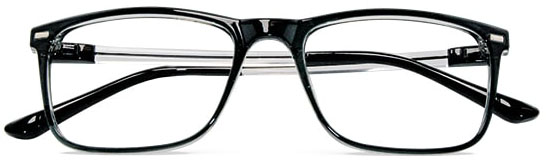 OCCHIALE DA LETTURA PREMONTATO TWINS GOLD DIONISO NERO +2,50 - farmaidea24.com