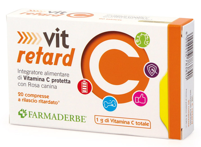 VIT C RETARD 20 COMPRESSE A RILASCIO RITARDATO - farmaidea24.com