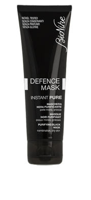 DEFENCE MASK INSTANT PURE MASCHERA NERA PURIFICANTE 75 ML - farmaidea24.com