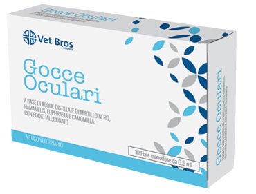 VET BROS SOLUZIONE SALINA STERILE OFTALMICA AD USO VETERINARIO 10 FIALE DA 5 ML - farmaidea24.com