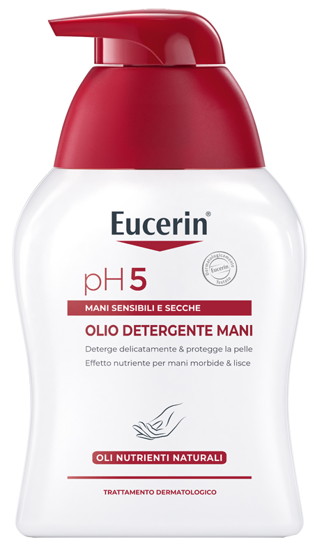 EUCERIN PH5 OLIO DETERGENTE MANI SECCHE E SCREPOLATE 250 ML - farmaidea24.com