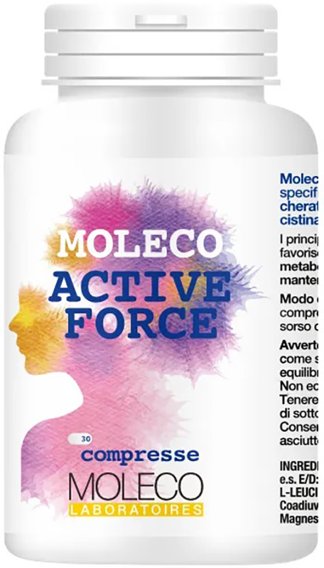 MOLECO ACTIVE FORCE 30 COMPRESSE - farmaidea24.com