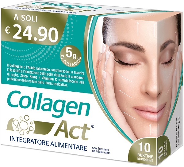 COLLAGEN ACT 10 BUSTINE MONODOSE - farmaidea24.com